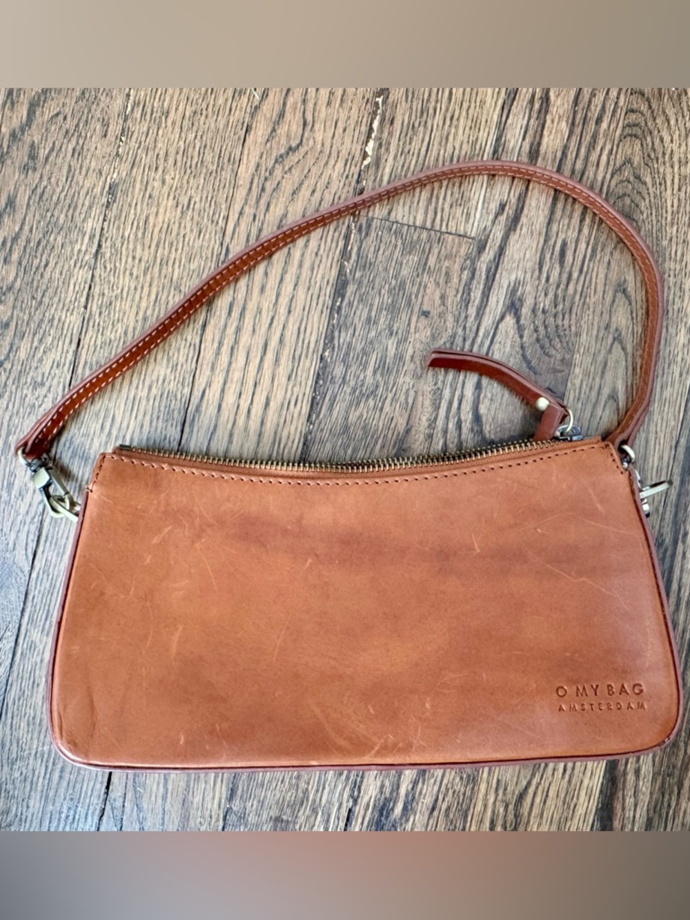 O My Bag Amsterdam Classic Leather Shoulder Bag - Picture 2 of 5